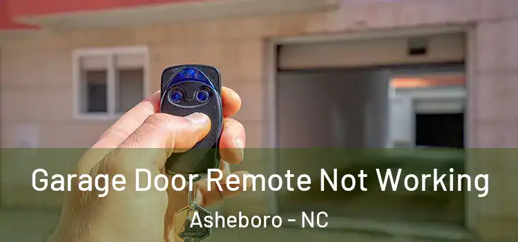  Garage Door Remote Not Working Asheboro - NC