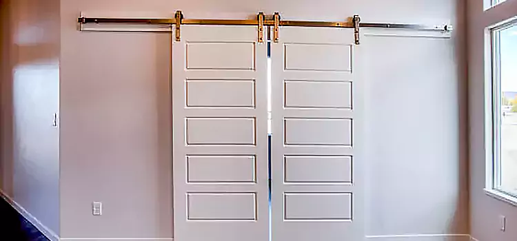 Glass Barn Door with Installation Hardware Kit Asheboro