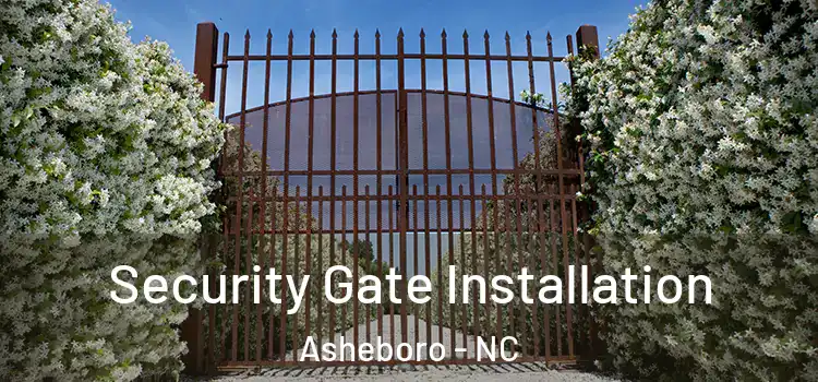 Security Gate Installation Asheboro - NC